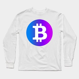 Astral Bitcoin - White Long Sleeve T-Shirt